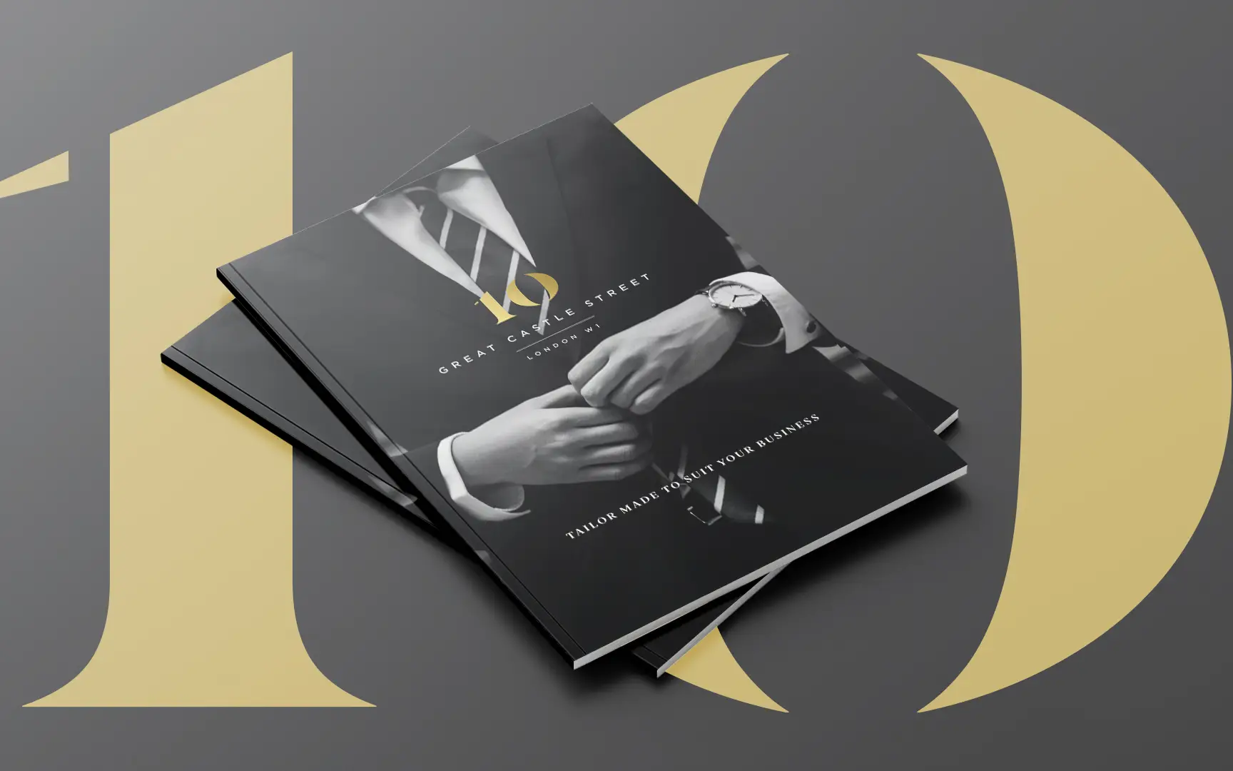 10 Great Castle Street Office Branding