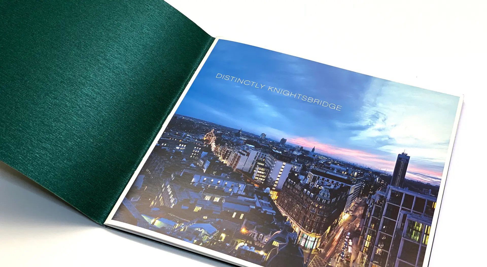 Park Tower Hotel luxury brochure interior by Oracle Creative for Starwood International