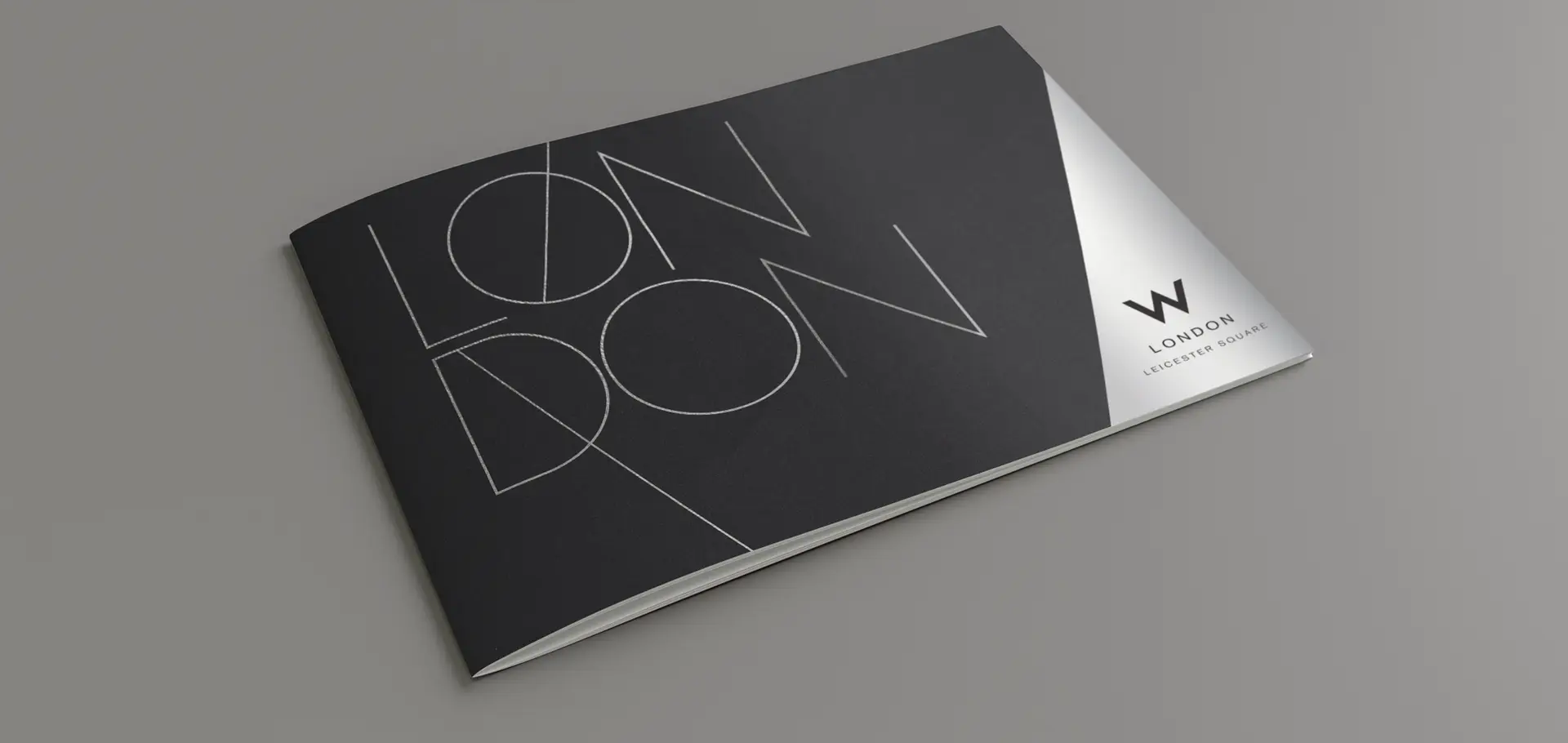 W Hotel brochure design