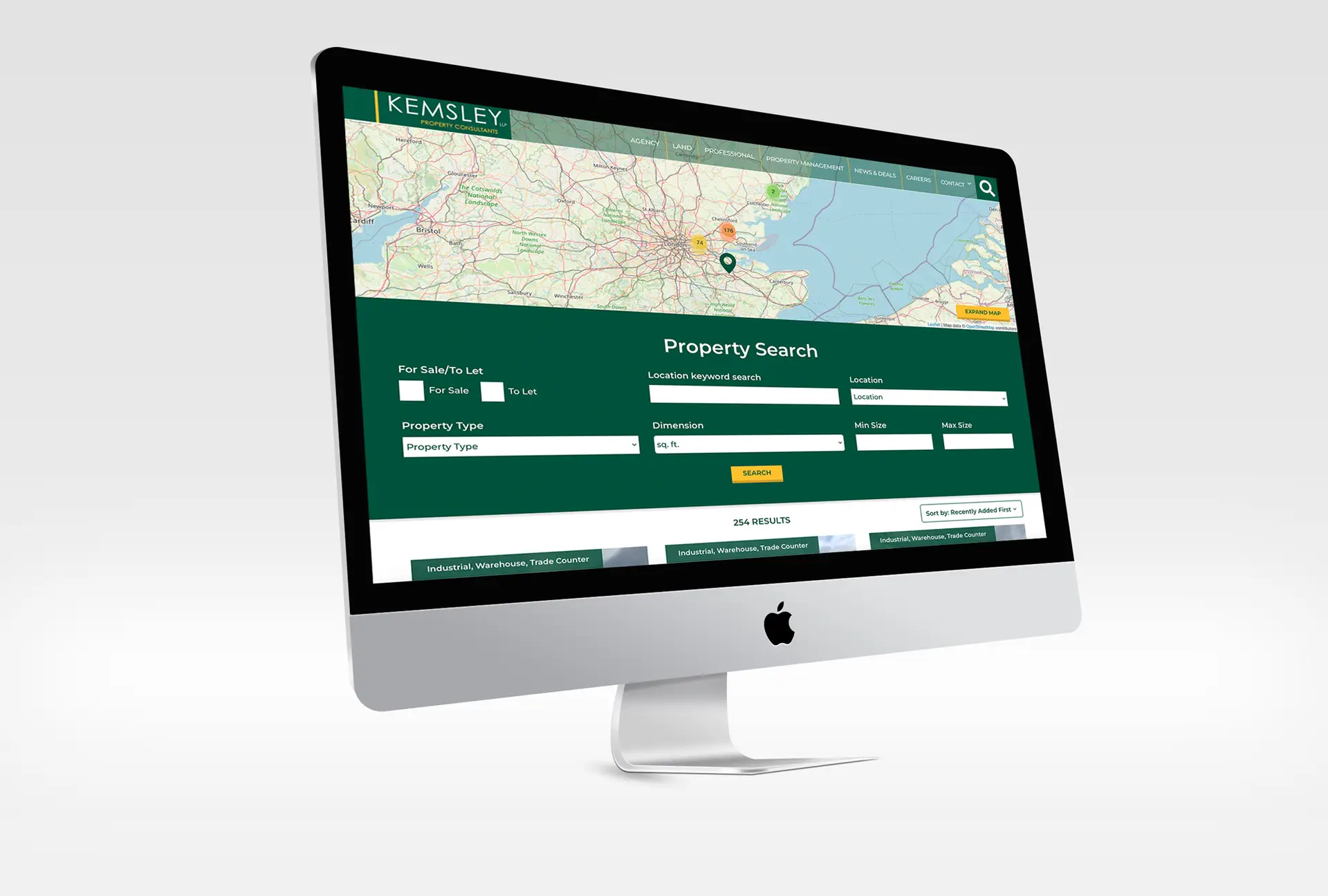 Property agent website